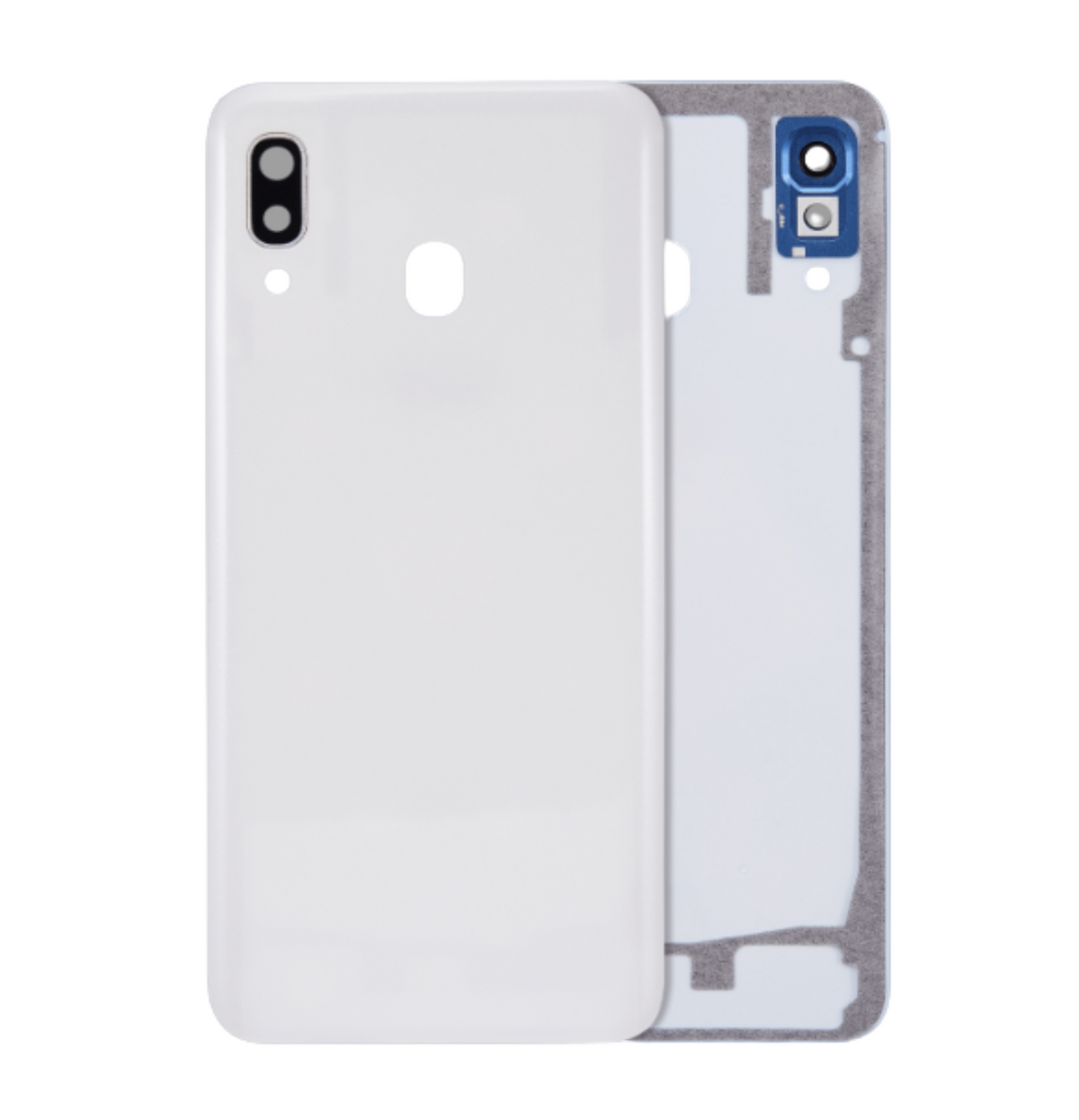 Samsung Galaxy A30 (A305 / 2019) Back cover Glass With Camera Lens (White)