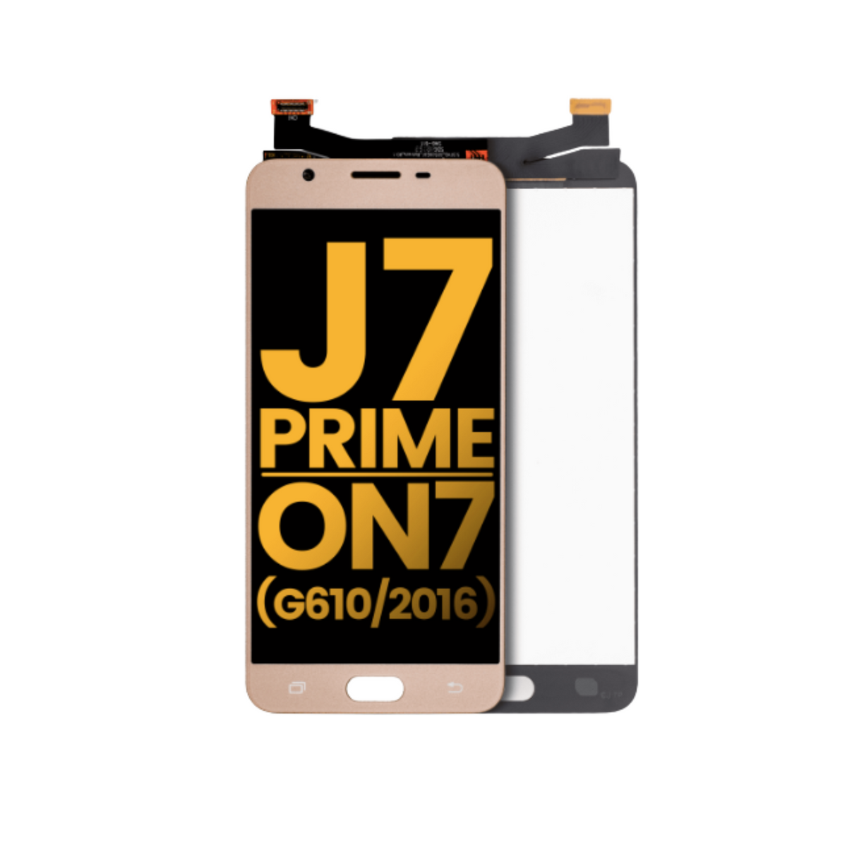 Samsung Galaxy J7 Prime / On7 (G610 / 2016) LCD Assembly Without Frame (Gold)