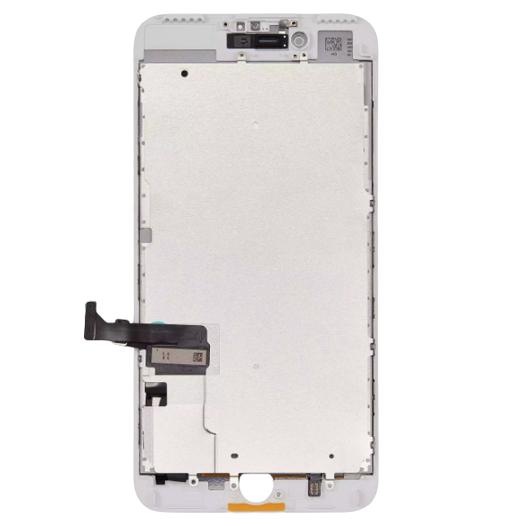 iPhone 7 Plus Screen Assembly with Steel Plate - White (Premium)