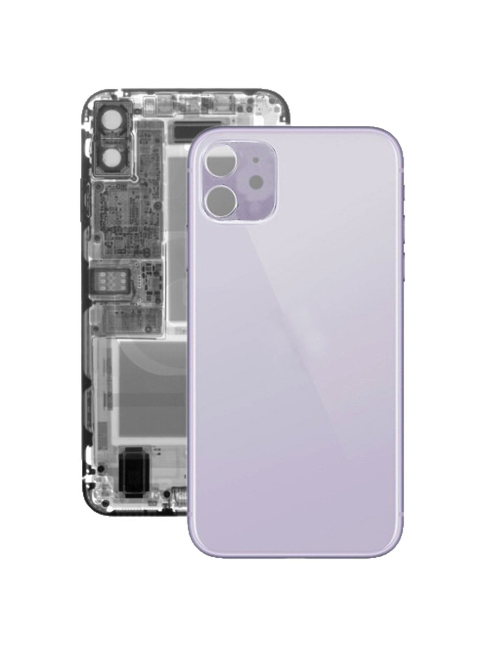 iPhone 11 Replacement Battery Back Housing With Parts < no logo >
