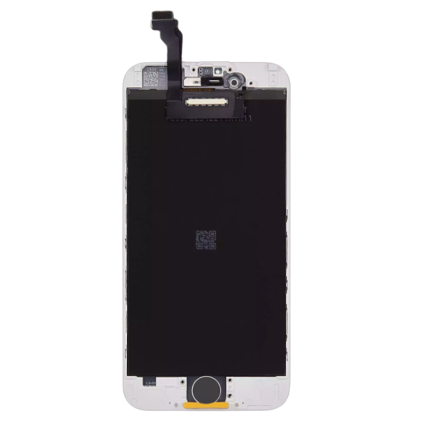 iPhone 6 Screen Assembly with Steel Plate - (White) (Premium)