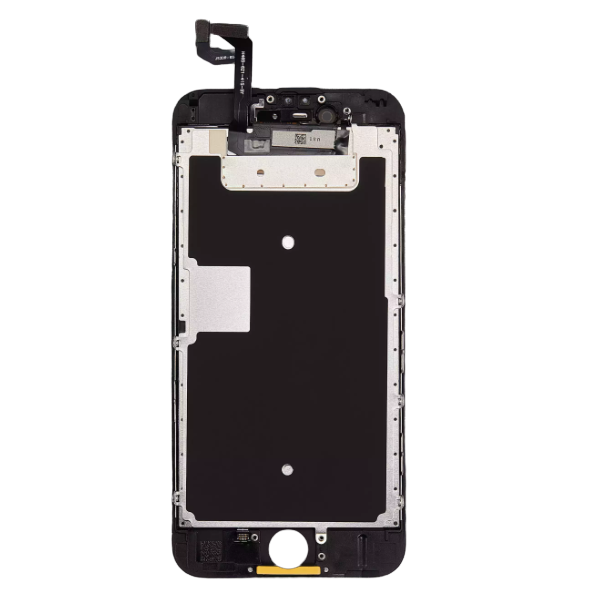 iPhone 6S Screen Assembly with Steel Plate - Black (Aftermarket)
