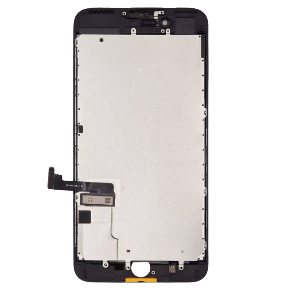 iPhone 7 Plus Screen Assembly with Steel Plate - Black (Aftermarket)