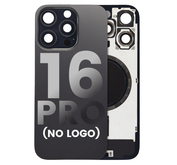 iPhone 16 Pro Back Glass With Steel Plate With MagSafe Magnet Pre-Installed (No Logo)