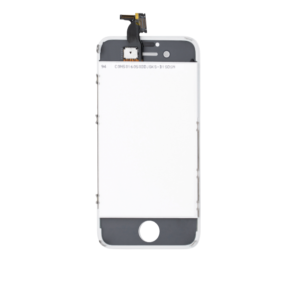 iPhone 4S Screen Assembly with Steel Plate - White
