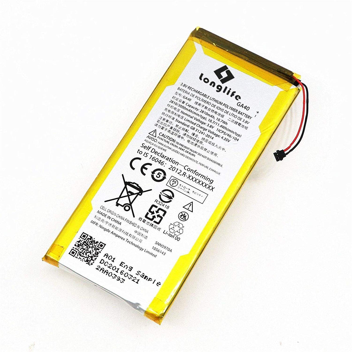 Motorola Moto G4 - G4 Plus GA40 3000mAh battery replacement tools XT1625 XT1622