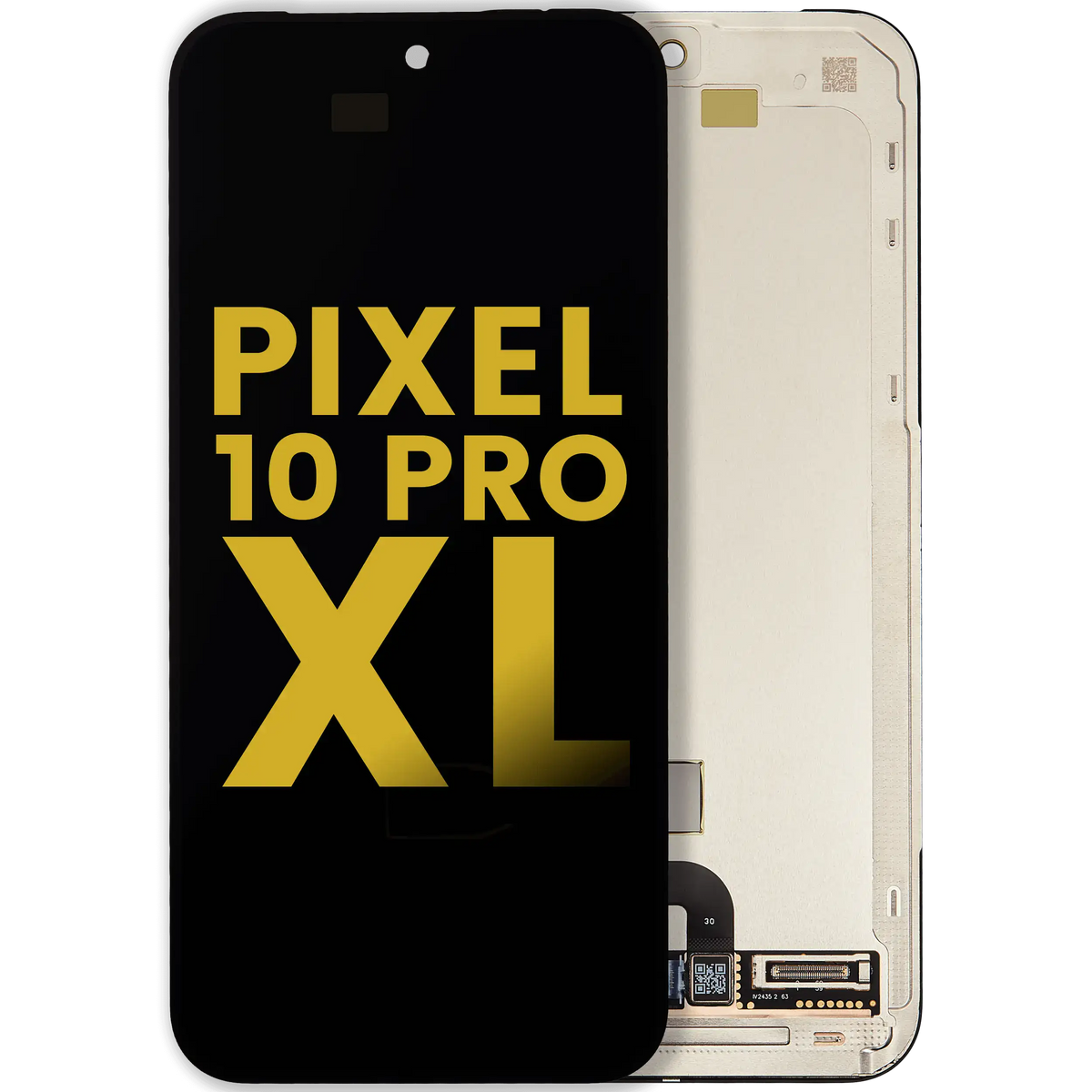 Google Pixel 10 Pro XL OEM refurbished OLED assembly with frame and fingerprint sensor – cover