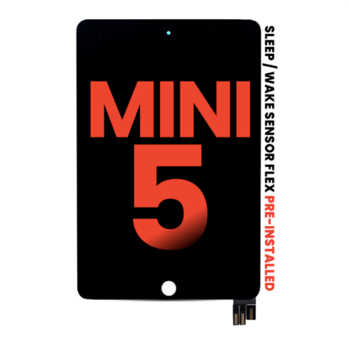 iPad Mini 5 LCD Screen Replacement Assembly Black