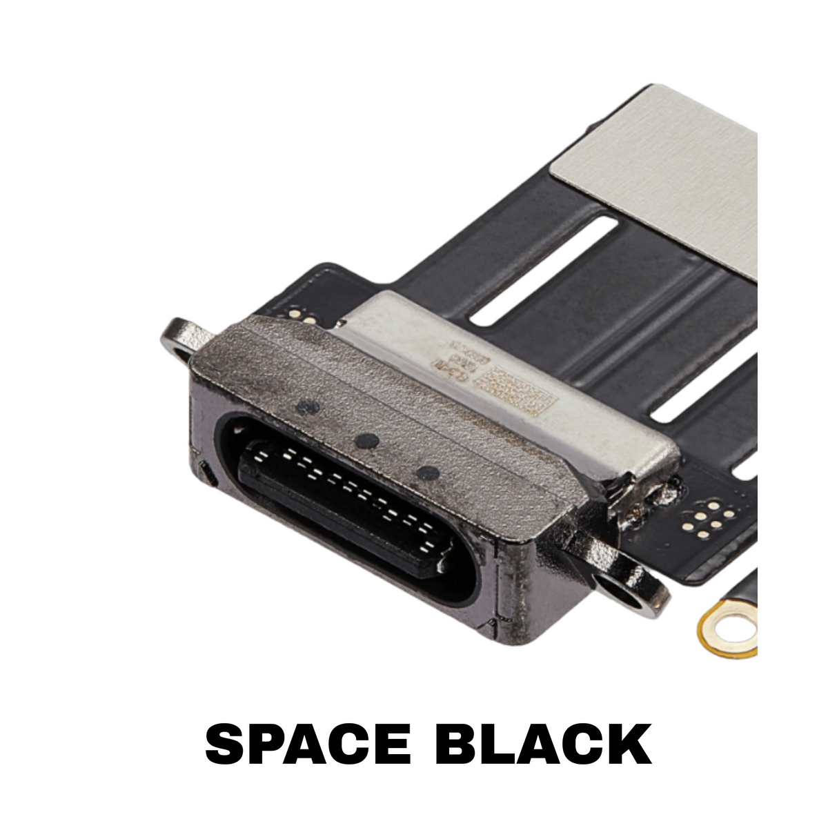 iPad Pro 11 5th Gen 2024 Charging Port Flex Cable Space Black