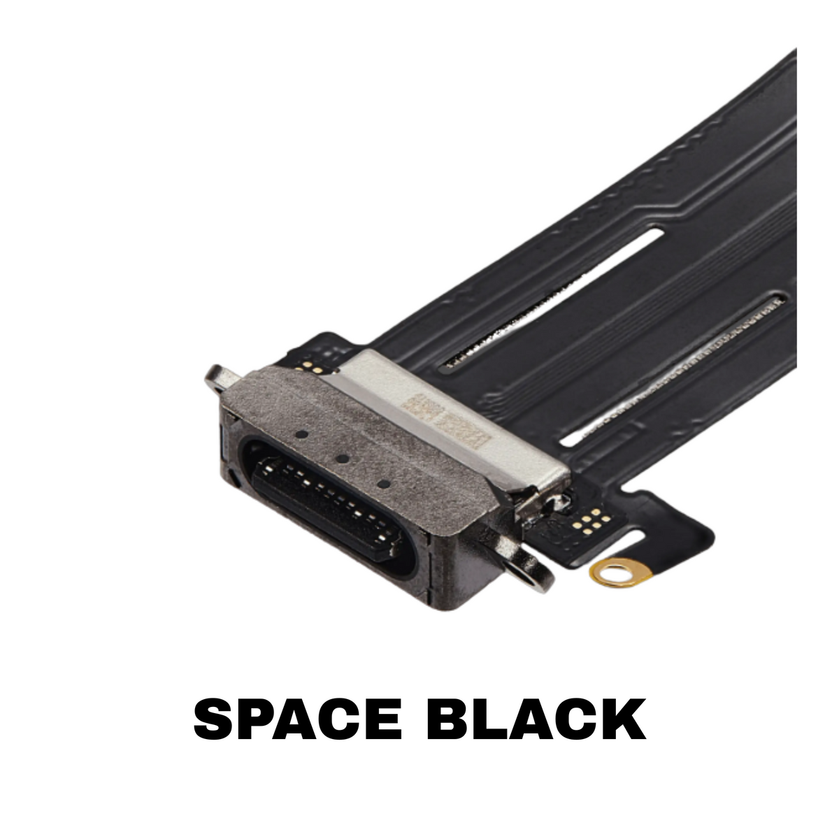 iPad Pro 13 7th Gen 2024 Charging Port Flex Cable WiFi Cellular Space Black
