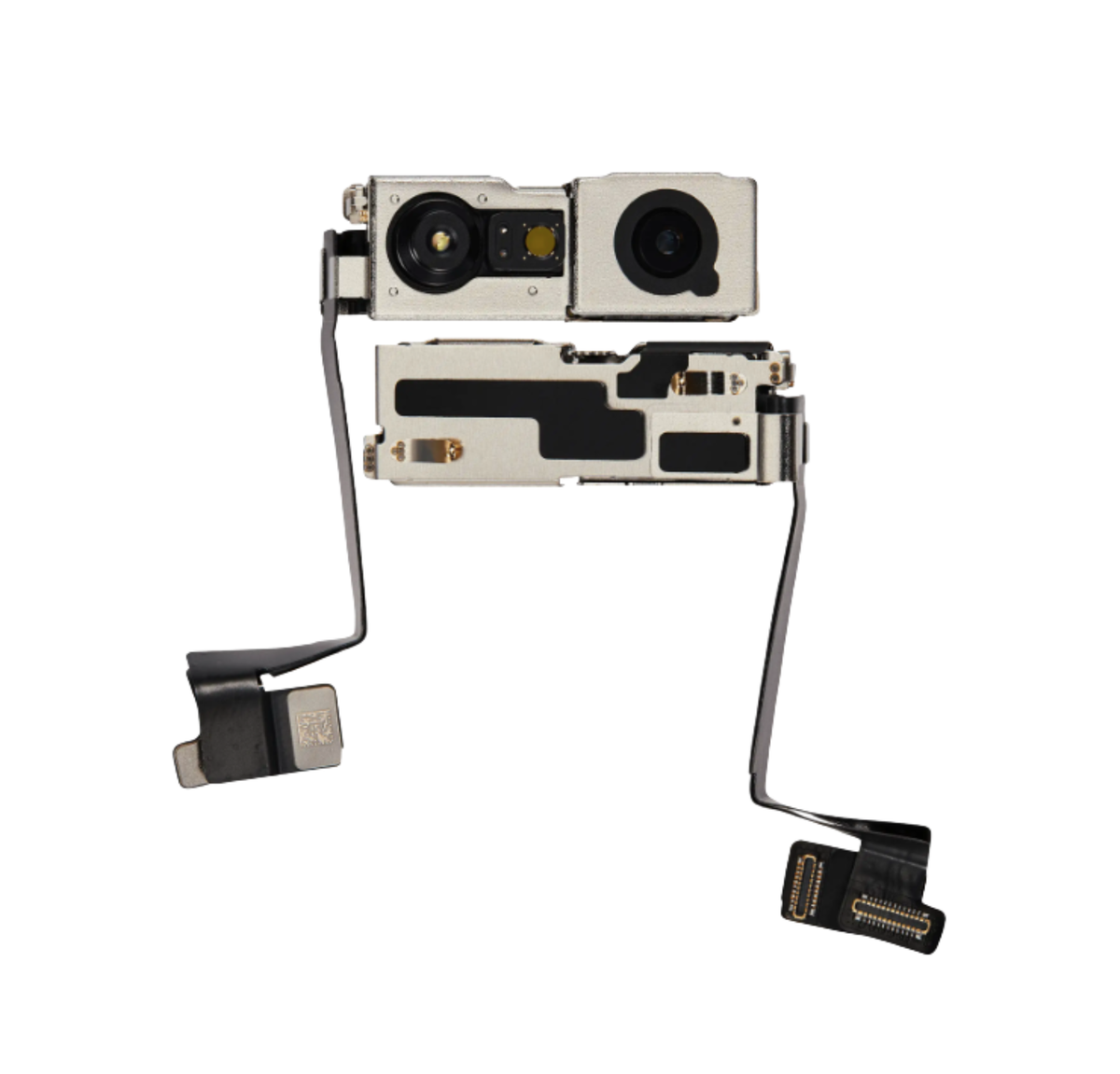 iPhone 17 Pro Max front-facing camera module close-up