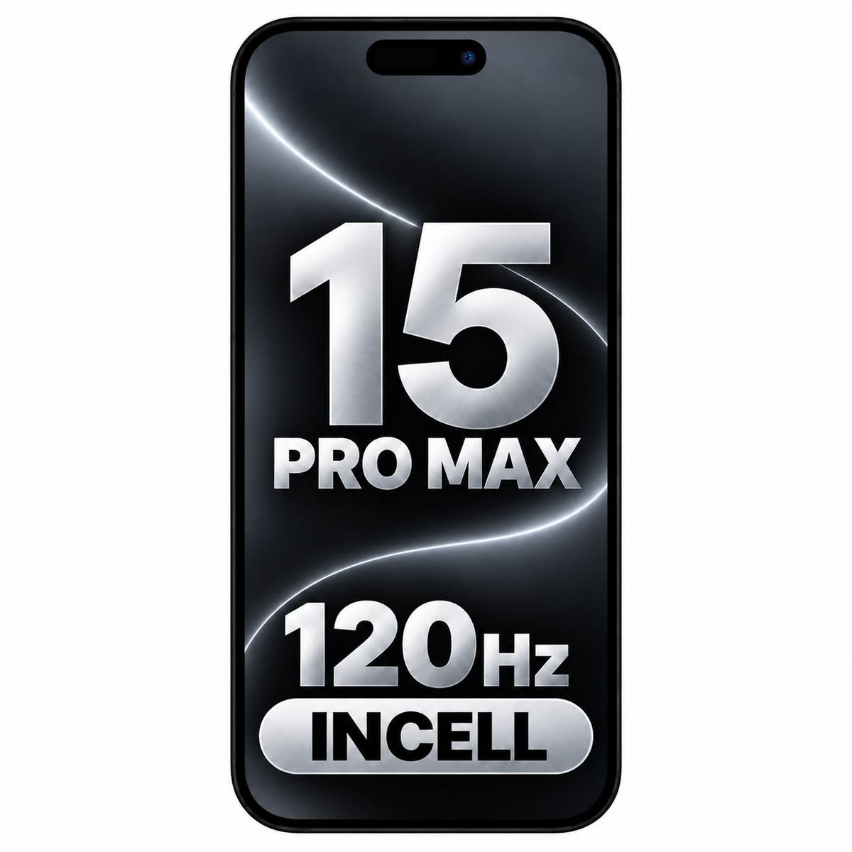 iPhone 15 Pro Max Screen Replacement OLED display assembly front view