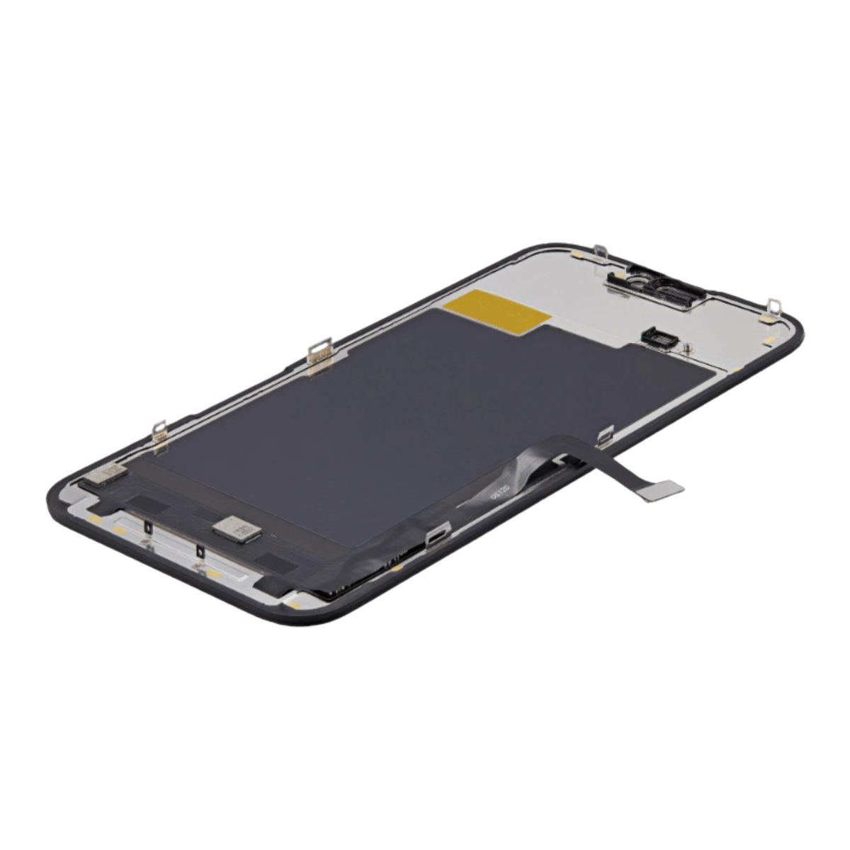 Phone 15 Pro Max screen replacement flex cable and connectors detail