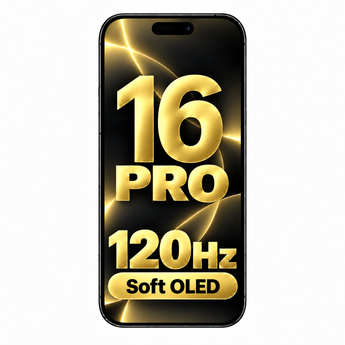 iPhone 16 Pro Soft OLED screen replacement assembly