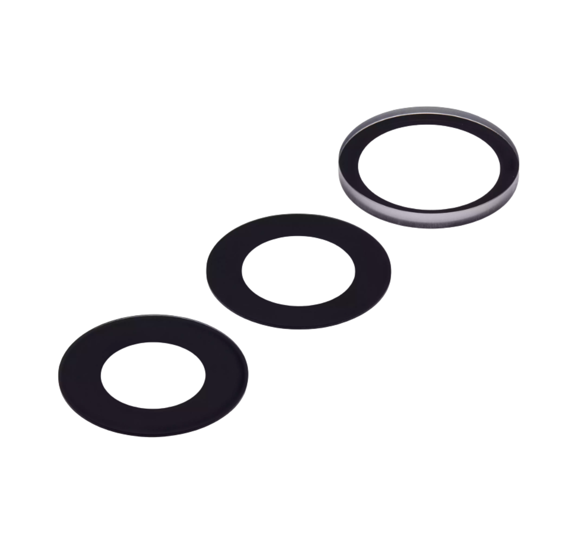 Rear lens cover glass for iPhone 16 Pro and Pro Max shop pack