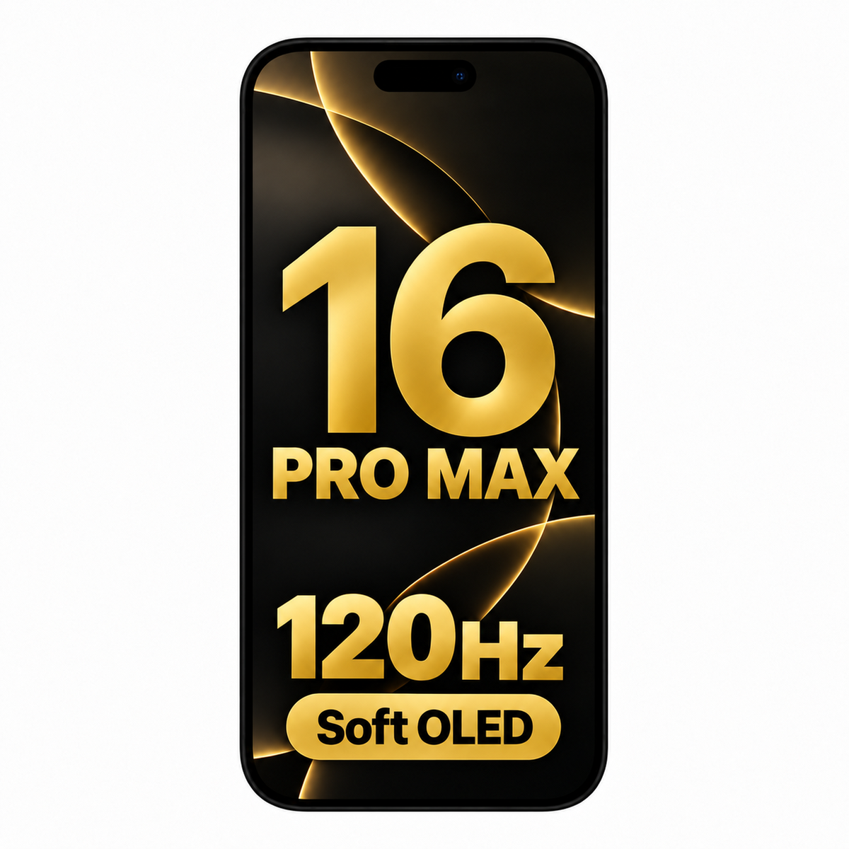 iPhone 16 Pro Max Soft OLED screen replacement assembly