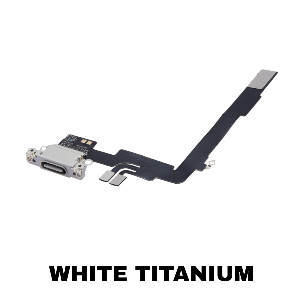 White Titanium port cable connector