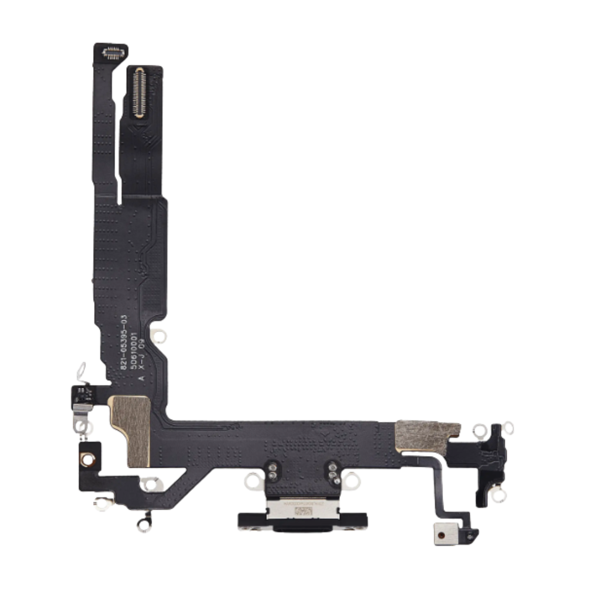 iPhone 17 charging port flex cable Aftermarket Plus rear view