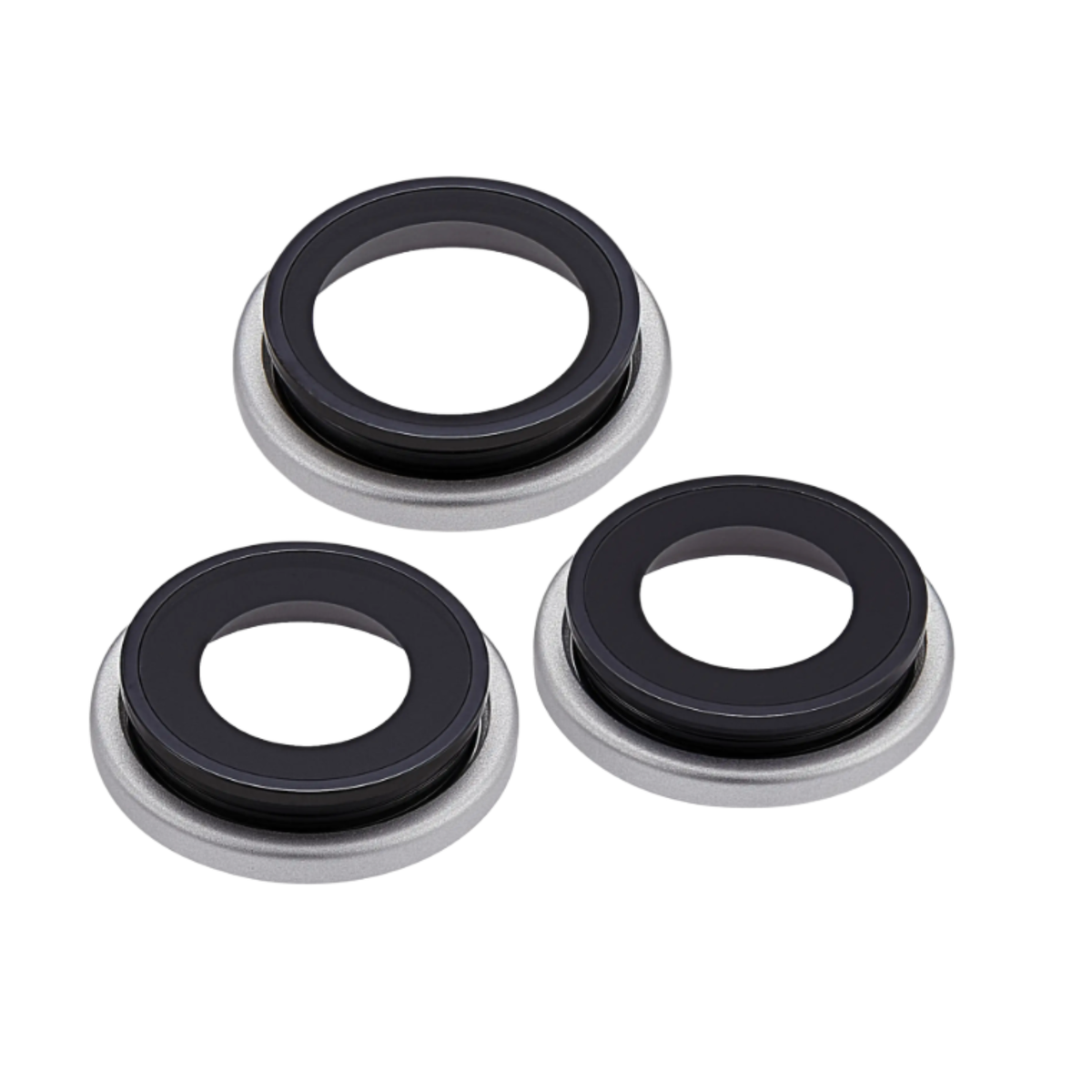 Premium Silver camera lens for iPhone 17 Pro Max