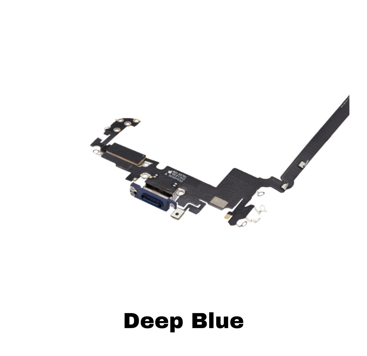 charging port flex replacement iPhone 17 Pro Max Deep Blue
