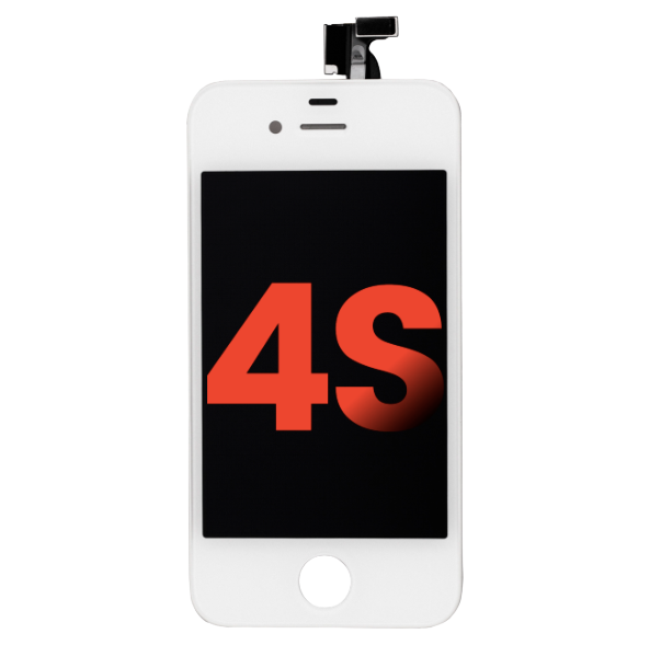iPhone 4S screen replacement LCD white