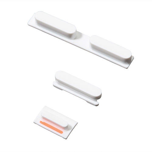 iPhone 5C Side Button Set - White