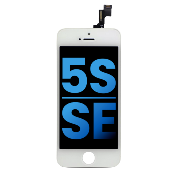 iPhone 5S SE screen replacement LCD white aftermarket display