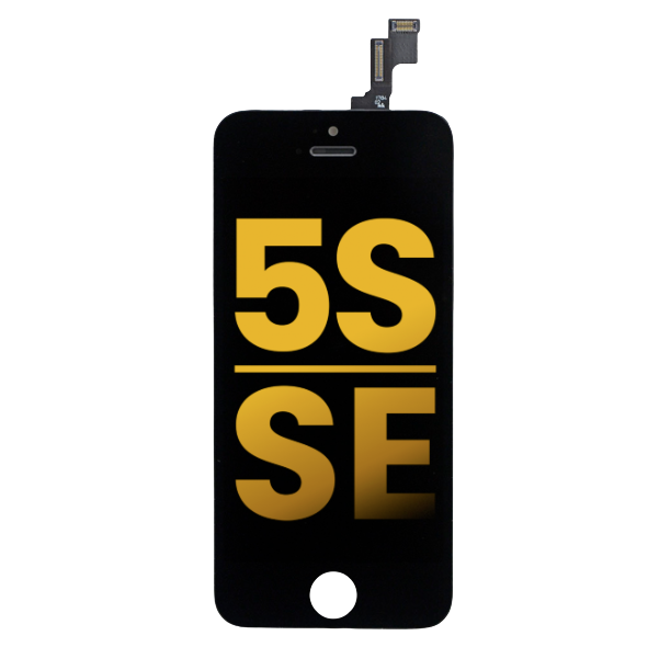 iPhone 5S SE screen replacement LCD black premium