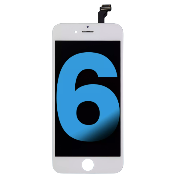 iPhone 6 screen replacement LCD white aftermarket