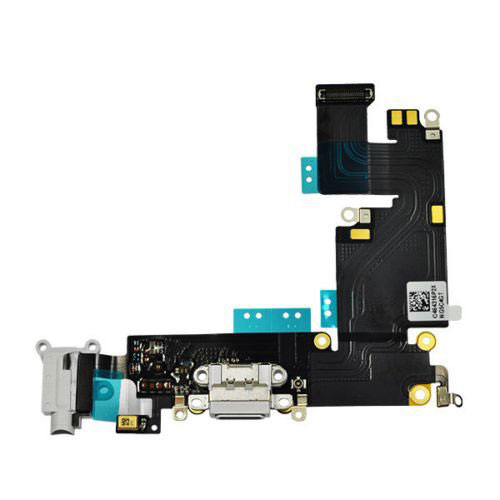 iPhone 6 Plus Charging Dock & Audio Jack Flex Cable - White