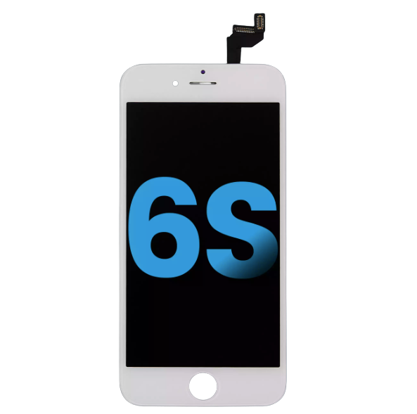 iPhone 6S screen replacement LCD white aftermarket