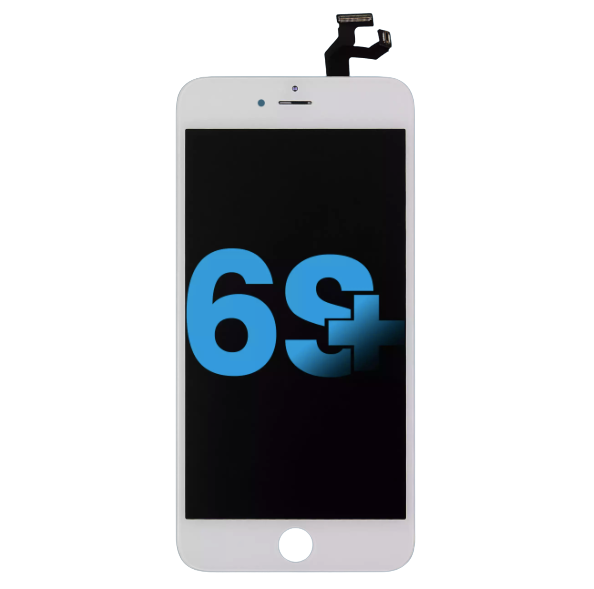 iPhone 6S Plus screen replacement LCD white aftermarket