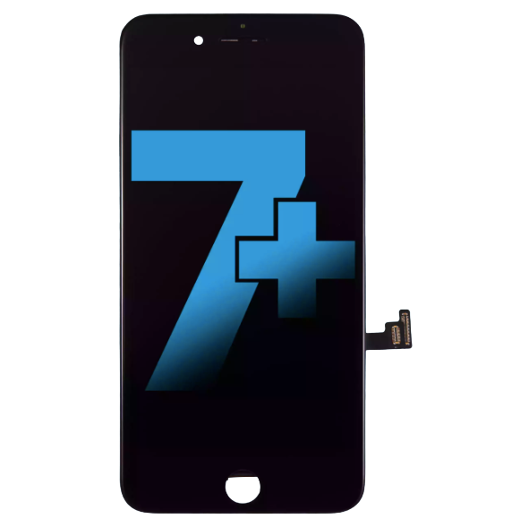 Aftermarket black LCD digitizer for iPhone 7 Plus
