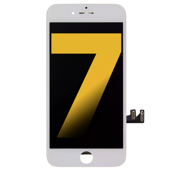 iPhone 7 screen replacement LCD white premium display