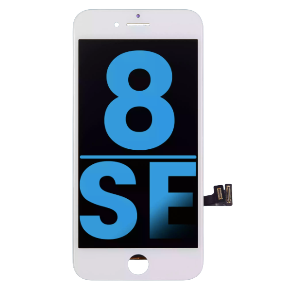 White LCD replacement for iPhone 8 SE 2020 / 2022