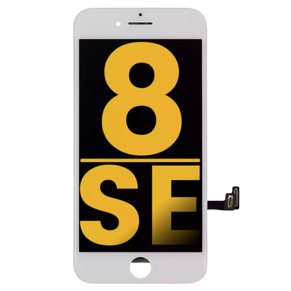 White LCD display for iPhone 8 and SE 2020 2022