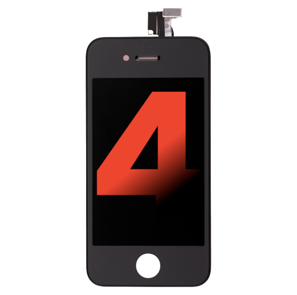 iPhone 4 screen replacement LCD black display