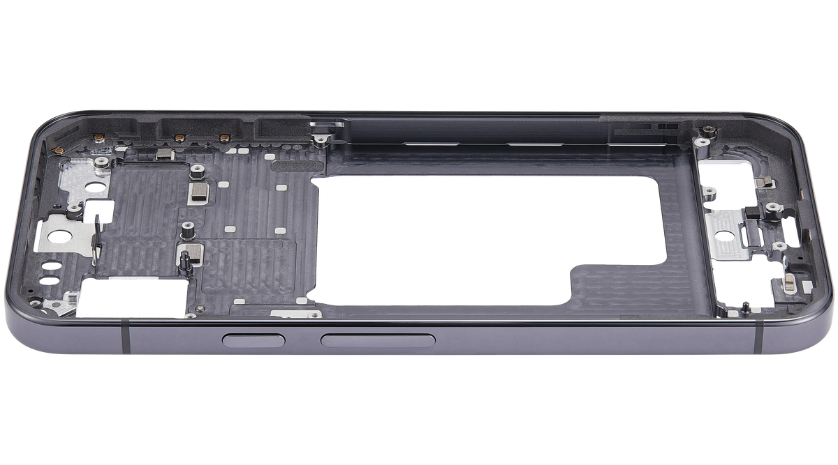 Google Pixel 9 Pro XL frame – Obsidian detail