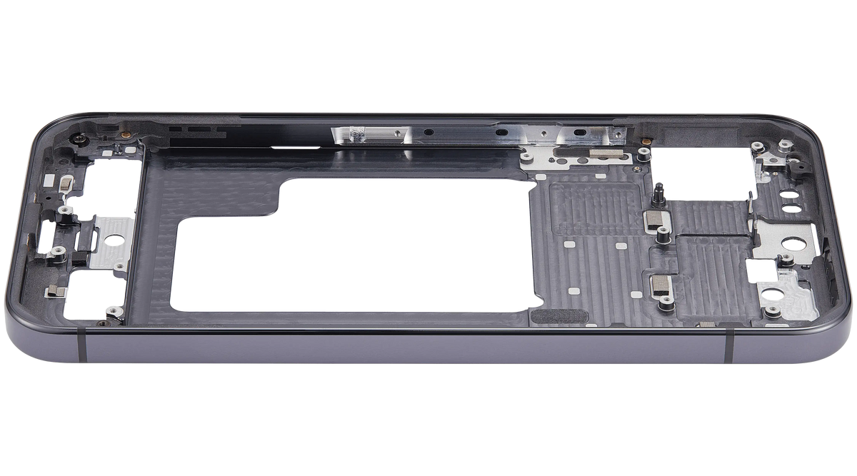 Google Pixel 9 Pro XL frame – Obsidian detail