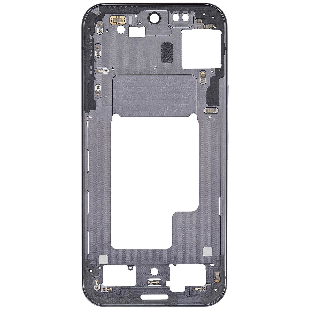 Google Pixel 9 Pro XL frame – Obsidian detail