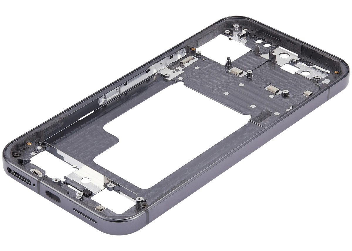 Google Pixel 9 Pro XL frame – Obsidian detail