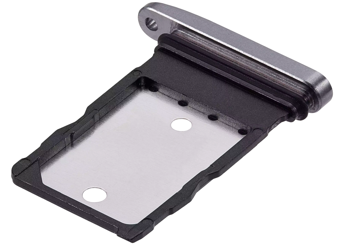 Google Pixel 9 Pro XL SIM tray – Obsidian detail