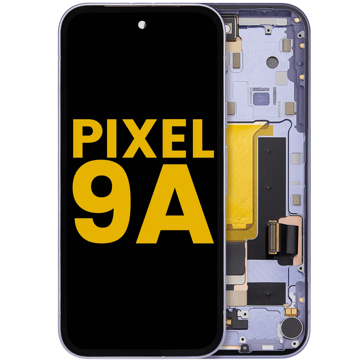 Google Pixel 9a OEM refurbished OLED with frame and fingerprint sensor – Iris