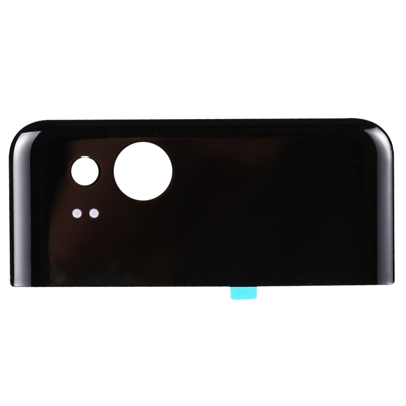 Google Pixel 2 Top Back Rear Camera Glass Lens Cover Frame Black + Adhesive