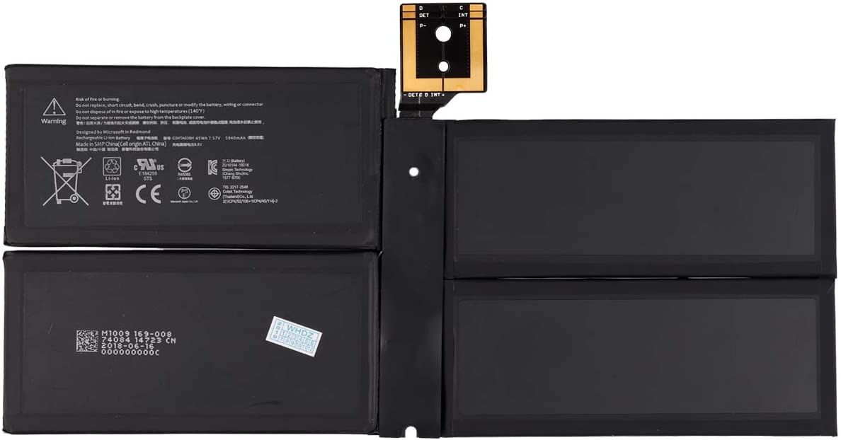 Microsoft Surface Pro 5/ Pro 6 Battery < 1796 >