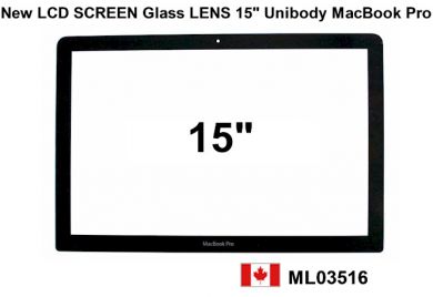 MacBook Pro 15″ Unibody LCD Glass Lens Cover (Model A1286)