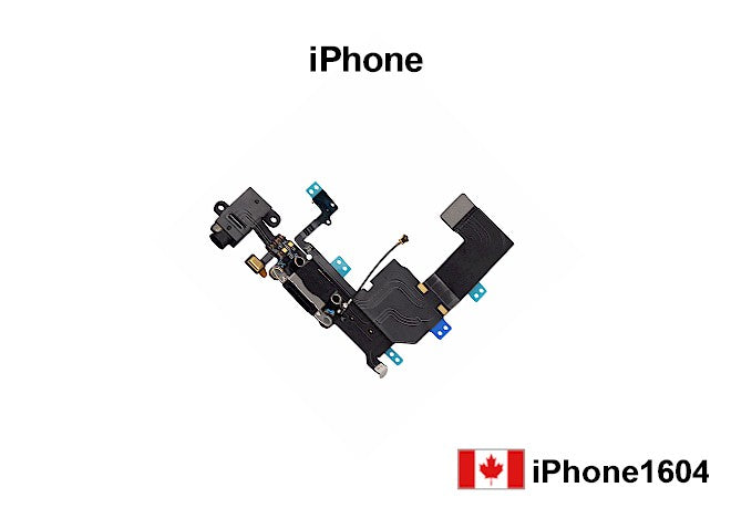 iPhone 5C Charging Port, Headphone Jack & Microphone Flex Cable