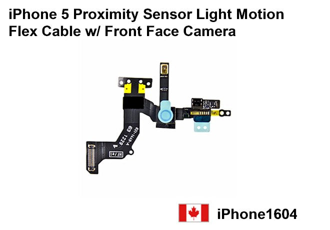 iPhone 5 Front Camera with Proximity & Light Sensor Flex Cable