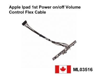 iPad 1G Power Volume Flex Cable
