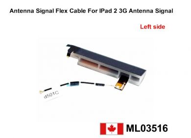 iPad 2 Bluetooth Wifi Antenna Signal Flex Cable 3G Version - Left Side